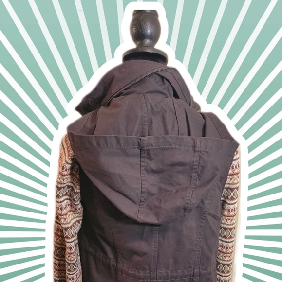 Pixley coat jacket size: small color: light brown and tan. - Picture 2 of 6